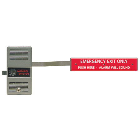 DETEX Emergency Exit Alarm Device, LC, 36", Gray ECL-230D-PH